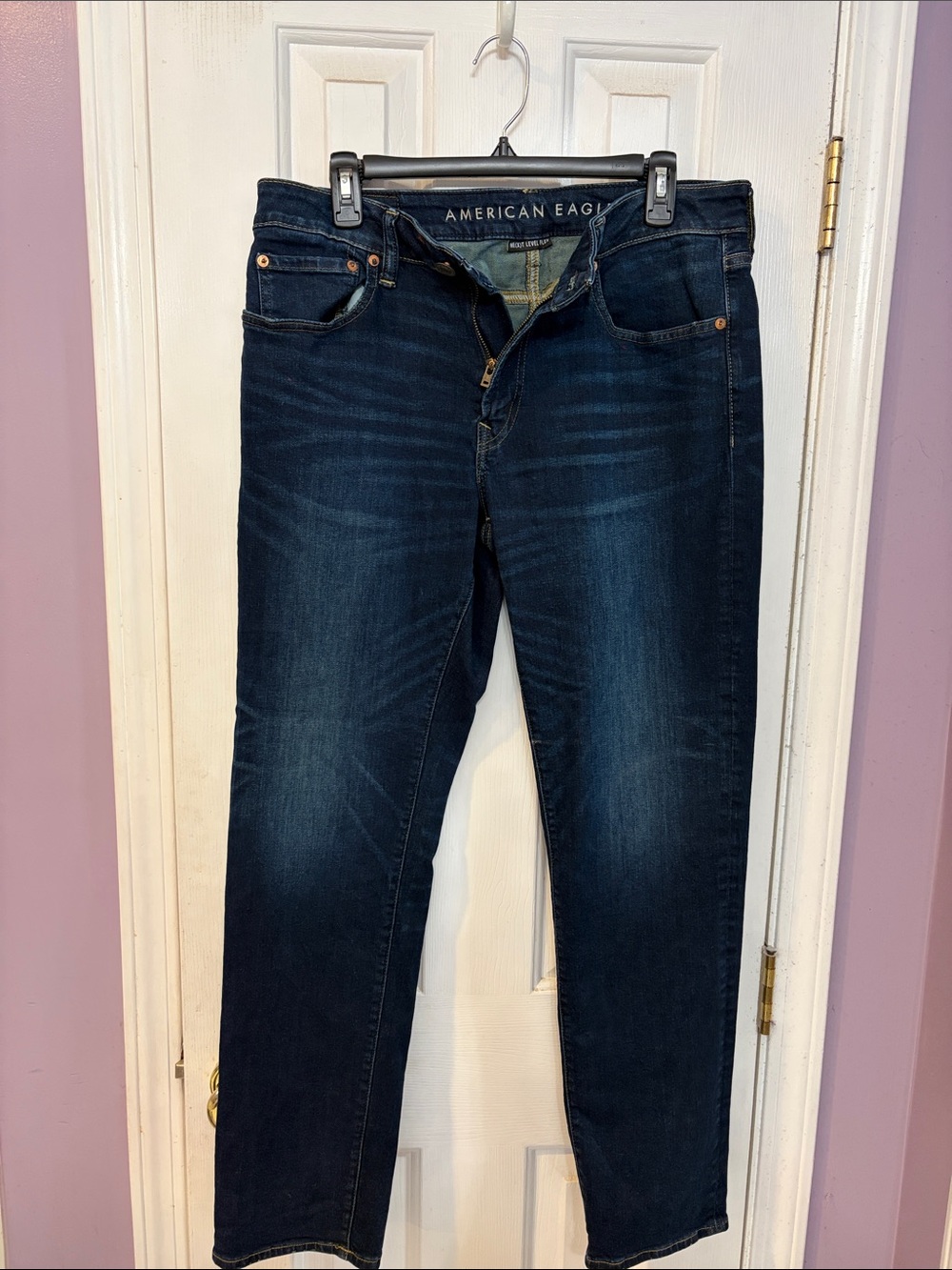 American Eagle Outfitters Men’s Dark Indigo Skinny Jeans
